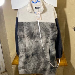 3/$45 Colorblock sweater dress NWT